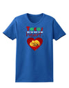 Tacos Are the Way To My Heart Womens Dark T-Shirt-TooLoud-Royal-Blue-X-Small-Davson Sales