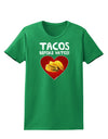 Tacos before Vatos Womens Dark T-Shirt-TooLoud-Kelly-Green-X-Small-Davson Sales