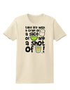 Take Life with a Grain of Salt and a Shot of Tequila Womens T-Shirt by TooLoud-Womens T-Shirt-TooLoud-Natural-X-Small-Davson Sales