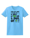 Take Life with a Grain of Salt and a Shot of Tequila Womens T-Shirt by TooLoud-Womens T-Shirt-TooLoud-Aquatic-Blue-X-Small-Davson Sales