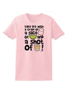 Take Life with a Grain of Salt and a Shot of Tequila Womens T-Shirt by TooLoud-Womens T-Shirt-TooLoud-PalePink-X-Small-Davson Sales