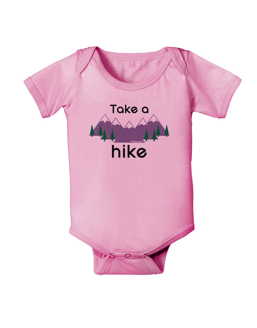 Take a Hike Baby Romper Bodysuit-Baby Romper-TooLoud-White-06-Months-Davson Sales