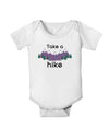 Take a Hike Baby Romper Bodysuit-Baby Romper-TooLoud-White-06-Months-Davson Sales