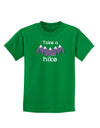 Take a Hike Childrens Dark T-Shirt-Childrens T-Shirt-TooLoud-Kelly-Green-X-Small-Davson Sales