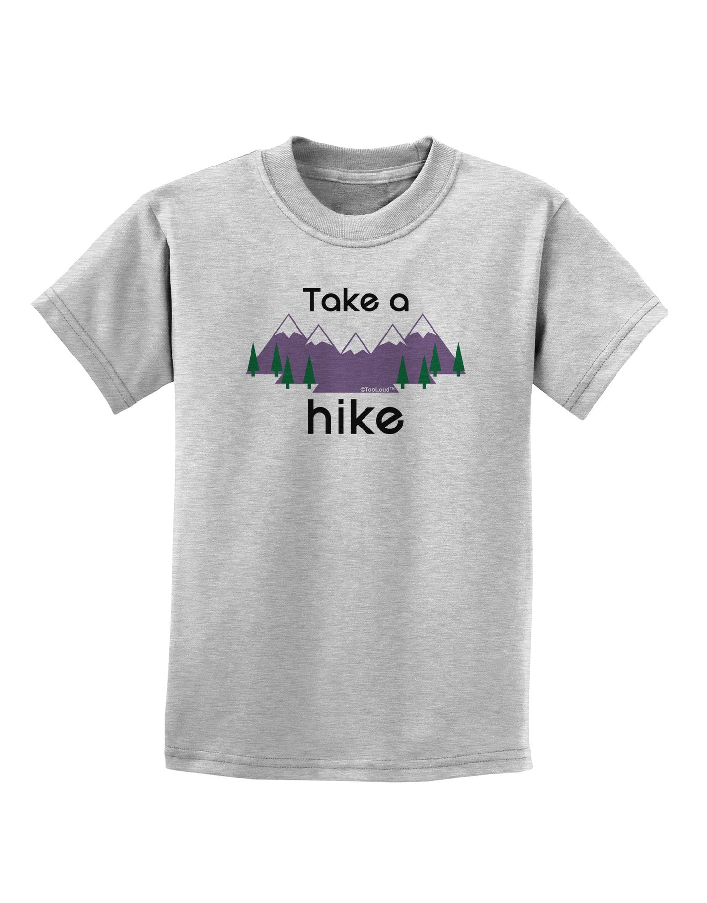 Take a Hike Childrens T-Shirt-Childrens T-Shirt-TooLoud-AshGray-X-Small-Davson Sales