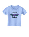 Take a Hike Toddler T-Shirt-Toddler T-Shirt-TooLoud-Aquatic-Blue-2T-Davson Sales