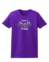 Take a Hike Womens Dark T-Shirt-Womens T-Shirt-TooLoud-Purple-X-Small-Davson Sales