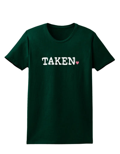 Taken Womens Dark T-Shirt-TooLoud-Forest-Green-Small-Davson Sales