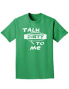 Talk Dirty To Me Censored Adult Dark T-Shirt-Mens T-Shirt-TooLoud-Kelly-Green-Small-Davson Sales