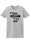 Talk Dirty To Me Censored Womens T-Shirt-Womens T-Shirt-TooLoud-AshGray-X-Small-Davson Sales