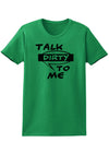 Talk Dirty To Me Censored Womens T-Shirt-Womens T-Shirt-TooLoud-Kelly-Green-X-Small-Davson Sales