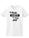 Talk Dirty To Me Censored Womens T-Shirt-Womens T-Shirt-TooLoud-White-X-Small-Davson Sales