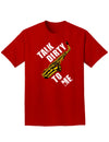 Talk Dirty To Me Saxophone Adult Dark T-Shirt-Mens T-Shirt-TooLoud-Red-Small-Davson Sales