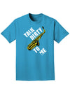 Talk Dirty To Me Saxophone Adult Dark T-Shirt-Mens T-Shirt-TooLoud-Turquoise-Small-Davson Sales