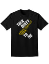 Talk Dirty To Me Saxophone Adult Dark T-Shirt-Mens T-Shirt-TooLoud-Black-Small-Davson Sales