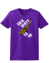 Talk Dirty To Me Saxophone Womens Dark T-Shirt-TooLoud-Purple-X-Small-Davson Sales