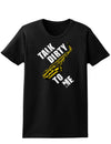 Talk Dirty To Me Saxophone Womens Dark T-Shirt-TooLoud-Black-X-Small-Davson Sales