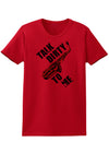 Talk Dirty To Me Saxophone Womens T-Shirt-Womens T-Shirt-TooLoud-Red-X-Small-Davson Sales