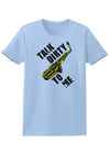 Talk Dirty To Me Saxophone Womens T-Shirt-Womens T-Shirt-TooLoud-Light-Blue-X-Small-Davson Sales