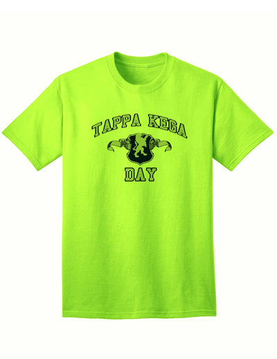 Tappa Kegga Day Adult Mens and Womens T-Shirt-Womens T-Shirt-TooLoud-Neon Green-Small-Davson Sales