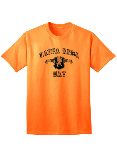 Tappa Kegga Day Adult Mens and Womens T-Shirt-Womens T-Shirt-TooLoud-Neon Orange-Small-Davson Sales