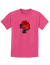 Tattoo Heart Grandma Childrens T-Shirt-Childrens T-Shirt-TooLoud-Sangria-X-Small-Davson Sales