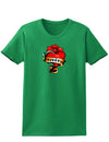 Tattoo Heart Grandma Womens Dark T-Shirt-TooLoud-Kelly-Green-X-Small-Davson Sales