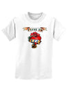 Tattoo Heart I Love My Dad Childrens T-Shirt-Childrens T-Shirt-TooLoud-White-X-Small-Davson Sales