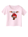 Tattoo Heart I Love My Dad Infant T-Shirt-Infant T-Shirt-TooLoud-Light-Pink-06-Months-Davson Sales