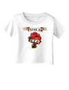 Tattoo Heart I Love My Dad Infant T-Shirt-Infant T-Shirt-TooLoud-White-06-Months-Davson Sales