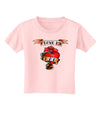 Tattoo Heart I Love My Dad Toddler T-Shirt-Toddler T-Shirt-TooLoud-Light-Pink-2T-Davson Sales