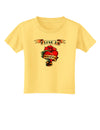 Tattoo Heart I Love My Grandma Toddler T-Shirt-Toddler T-Shirt-TooLoud-Daffodil-Yellow-2T-Davson Sales