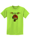 Tattoo Heart I Love My Grandpa Childrens T-Shirt-Childrens T-Shirt-TooLoud-Lime-Green-X-Small-Davson Sales