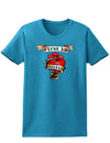 Tattoo Heart I Love My Grandpa Womens Dark T-Shirt-TooLoud-Turquoise-X-Small-Davson Sales