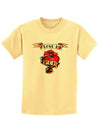 Tattoo Heart I Love My Mom Childrens T-Shirt-Childrens T-Shirt-TooLoud-Daffodil-Yellow-X-Small-Davson Sales