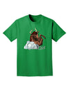 Taurus Color Illustration Adult Dark T-Shirt-Mens T-Shirt-TooLoud-Kelly-Green-Small-Davson Sales