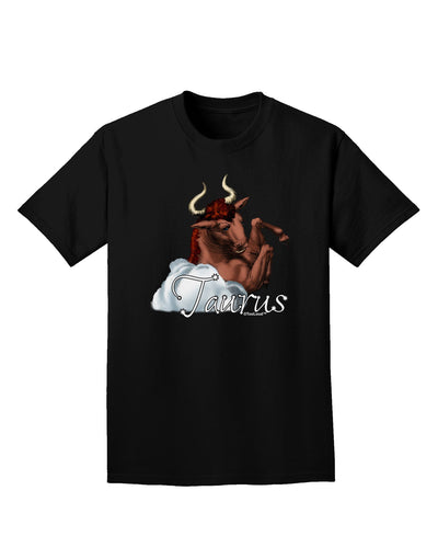 Taurus Color Illustration Adult Dark T-Shirt-Mens T-Shirt-TooLoud-Black-Small-Davson Sales