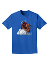 Taurus Color Illustration Adult Dark T-Shirt-Mens T-Shirt-TooLoud-Royal-Blue-Small-Davson Sales