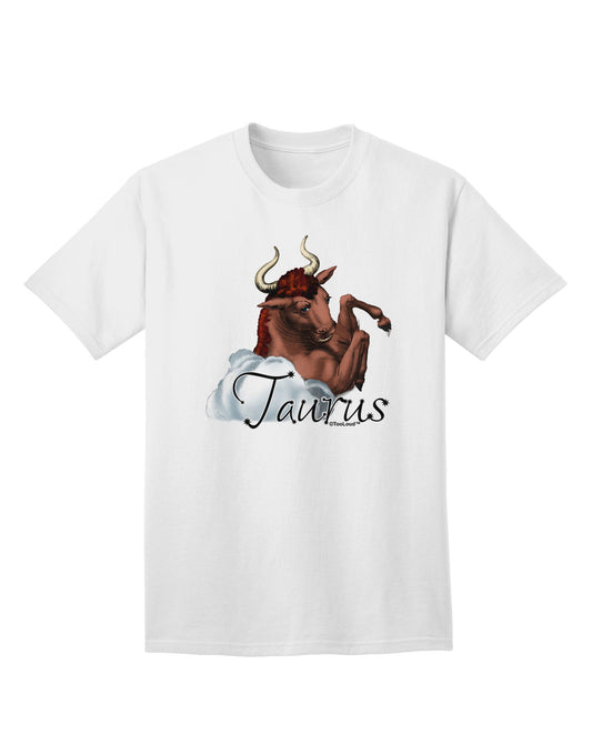 Taurus Color Illustration Adult T-Shirt-Mens T-Shirt-TooLoud-White-Small-Davson Sales