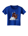 Taurus Color Illustration Toddler T-Shirt Dark-Toddler T-Shirt-TooLoud-Royal-Blue-2T-Davson Sales