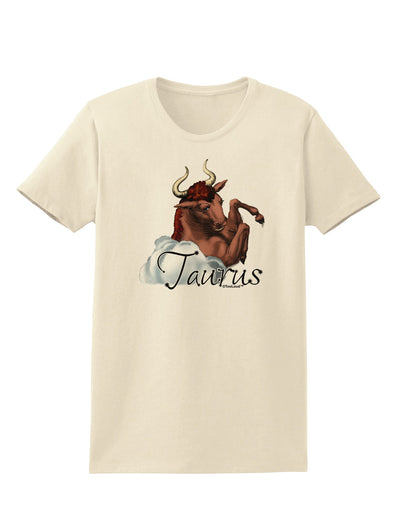 Taurus Color Illustration Womens T-Shirt-Womens T-Shirt-TooLoud-Natural-X-Small-Davson Sales