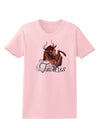 Taurus Color Illustration Womens T-Shirt-Womens T-Shirt-TooLoud-PalePink-X-Small-Davson Sales