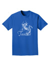 Taurus Illustration Adult Dark T-Shirt-Mens T-Shirt-TooLoud-Royal-Blue-Small-Davson Sales