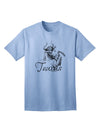 Taurus Illustration Adult T-Shirt-Mens T-Shirt-TooLoud-Light-Blue-Small-Davson Sales