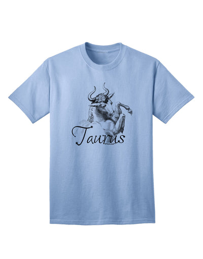 Taurus Illustration Adult T-Shirt-Mens T-Shirt-TooLoud-Light-Blue-Small-Davson Sales