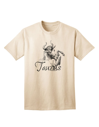 Taurus Illustration Adult T-Shirt-Mens T-Shirt-TooLoud-Natural-Small-Davson Sales