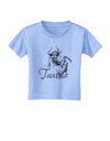 Taurus Illustration Toddler T-Shirt-Toddler T-Shirt-TooLoud-Aquatic-Blue-2T-Davson Sales