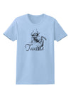 Taurus Illustration Womens T-Shirt-Womens T-Shirt-TooLoud-Light-Blue-X-Small-Davson Sales