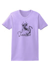 Taurus Illustration Womens T-Shirt-Womens T-Shirt-TooLoud-Lavender-X-Small-Davson Sales