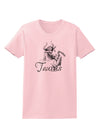 Taurus Illustration Womens T-Shirt-Womens T-Shirt-TooLoud-PalePink-X-Small-Davson Sales